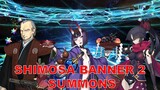 Fate Grand Order  | Shimosa 2 Banner Summons! Please Give Me Grandpa Saber & Robo Waifu!