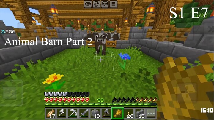New World S1 | survival series E7 | Animal Barn | Part 2 |