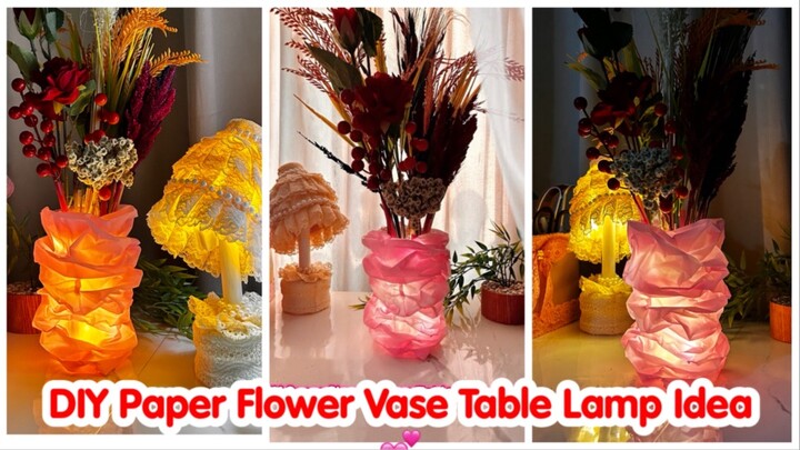 DIY A PAPER VASE IDEA
