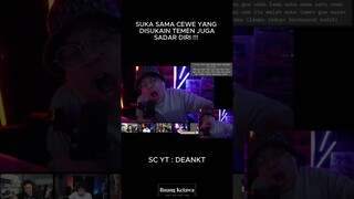KURANG KURANGIN SUKA SAMA CEWE YANG DISUKAIN TEMEN JUGA GES  #live #mobilelegends #ytshorts #deankt