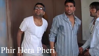 Full Hindi Comedy Phir Hera Pheri Movie | Paresh Rawal-Akshay Kumar-Sunil Shaty Movie |  菲尔·赫拉·菲里 电