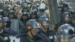 Real footage of the Gwangju Unlimited Fighting Tournament in South Korea