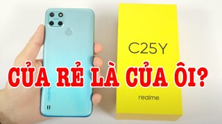 Mở hộp Realme C25Y GIÁ RẺ: của rẻ là của ôi?