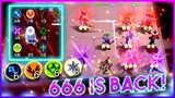 666 SYNERGY ! 6 VENOM 6 LB 6 MAGE NV STRONGEST LINEUP IN MAGIC CHESS ! - Mobile Legends Bang Bang