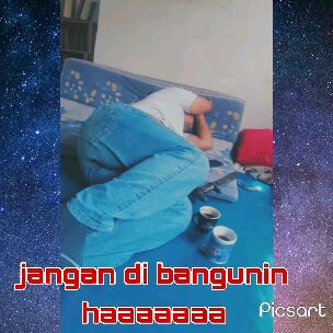 jangan di bangunin