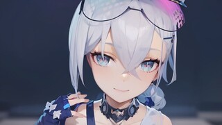 【AI动画】银狼的仰卧起坐