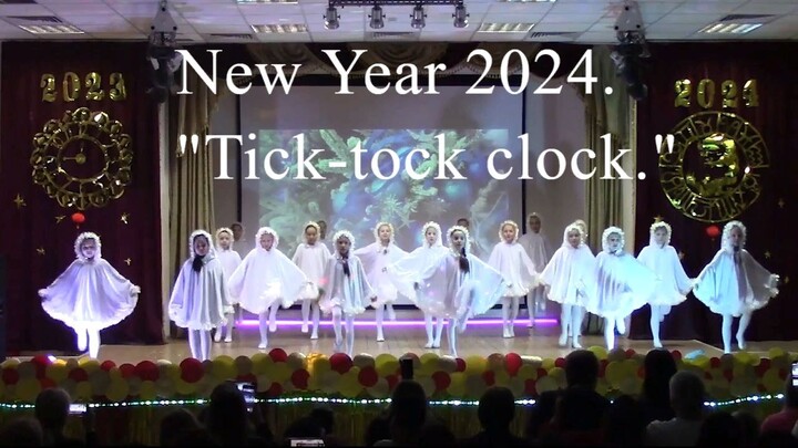 Children's dance for New Year 2024. "Tick-tock clock." The best New Year's dances for the holiday