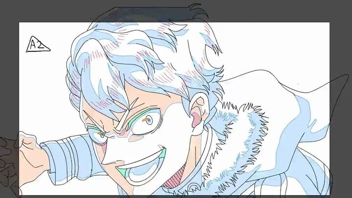 Foto asli cuplikan "Black Clover" — riiooo