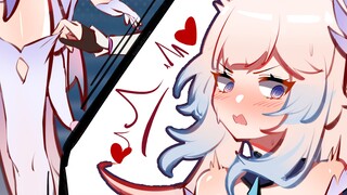 [Genshin Impact] Heart Sea!👴 I want to steal your white silk!