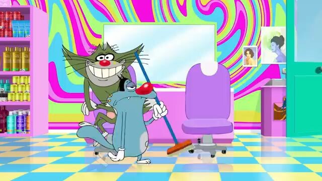 Oggy and the Cockroaches नया हेयर स्टाइलिस्टHindi Cartoons for Kids