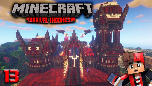 MENGHIAS IRON GOLEM FARM - MINECRAFT SURVIVAL INDONESIA (#13)