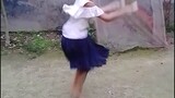 my younger sister skipping