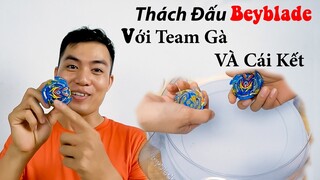 Khi bạn thách đấu con quay Beyblede với team Gà và cái kết