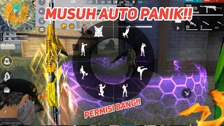 BIKIN MUSUH PANIK PAKE EMOTE KEJANG"🤣 | FreeFire HighLights