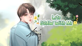 FRESH COLOR | Lets DRAW With Me