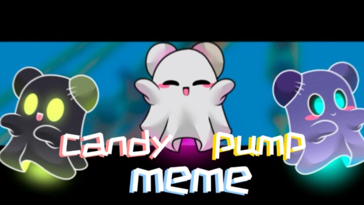 【candy  pump/低质/猫鼠同人meme】画了猫鼠里的小幽灵，见炒鸡可爱就画了ovo(鬼知道我导了多少个插件)