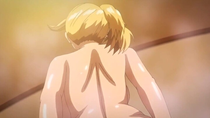 di pemandian air panas ketemu dengan cewek...🥰😚🥵