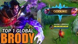 Top 1 Global Brody Ang Galing | MLBB