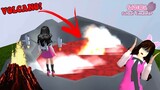 There's a new Volcano 🌋 in Update Sakura School Simulator 😳