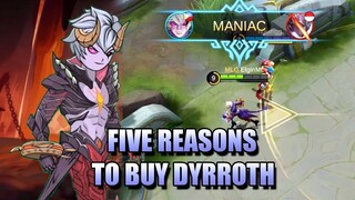 FIVE REASONS WHY DYRROTH IS WORTH BUYING - WATCH ME AT NONOLIVE!