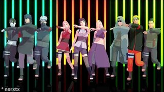 Till the World Ends【NARUTO MMD】NARUTO*KAKASHI*SASUKE*SHINO*SHIKAMARU*HINATA*INO*SAI*SAKURA