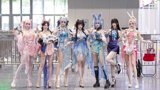 【Gadis Tsuki Huiyue】✨Layar penuh dengan kaki panjang🤤Grup gadis Kesengsaraan Abadi yang beranggotaka