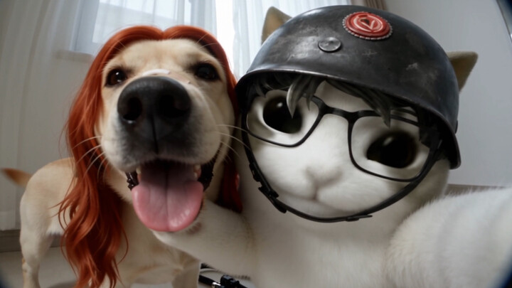 Bit Cat and the Big Dog’s Grocery Shopping Vlog