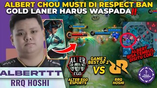 NGERI BGT LINCAH CHOU ALBET COK ‼️ INI UDAH BEDA KELAS COK MPL VS MDL - RRQ VS ALTER EGO GAME 2