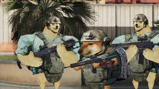 When I was playing with my brother...