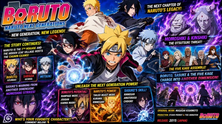 Boruto Naruto The Movie: Official Full Trailer