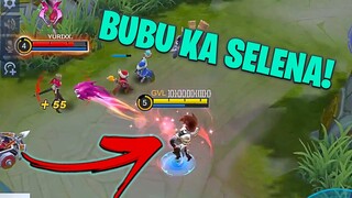 SINABIHAN SI SELENA NG BUBU NI BENEDETTA, BINUGBOG AGAD NI SELENA SA XP LANE! | MOBILE LEGENDS