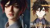 [trang điểm bjd] Về tầm quan trọng của bộ tóc giả, kiểu trang điểm giả của "Genshin Impact" Zhongli