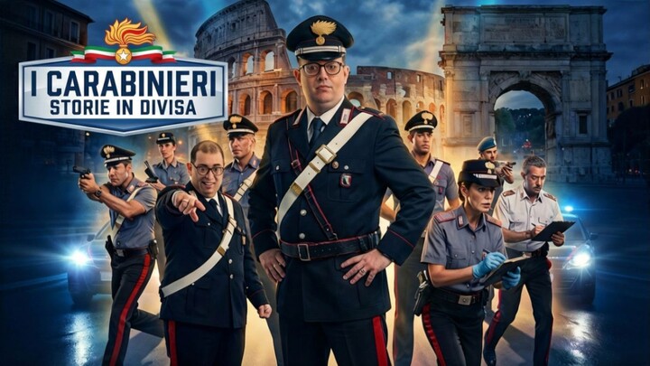 La Locandina ufficiale I Carabinieri Storie In Divisa
