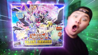 SYNCHRO TAKE OVER! Opening NEW Yu-Gi-Oh! VALIANT SMASHERS Booster Box!
