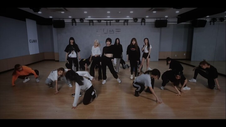 (G)I-dle - 'Lion' Dance Practice Mirrored [Full Version] | Kpop