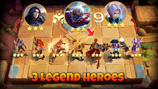 3 Legendary, 5 Gold Cost Heroes | Tharz 3