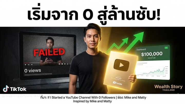 เลิกง้อดวง! แฉวิธีเทรนอัลกอริทึม YouTube ให้ดันช่องคุณจาก 0 สู่ล้านซับภายใน 20 วิดีโอแรก