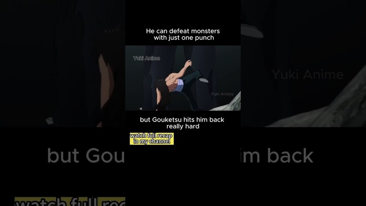 He can defeat monsters with just one punch #shorts