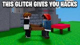With this glitch enemy can't damage you - Roblox Bedwars 😱