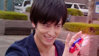 The Kamen Rider's form has not changed, but his data has been greatly enhanced.