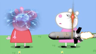 Peppa Pig: สมองหมูล้นเลย~ ซูจี: ให้ฉันช่วยคุณแก้โจทย์ฟิสิกส์หน่อยสิ!
