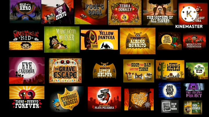 All El Tigre The Adventures OF Manny Rivera - 26 Full Episodes At The Same Time [4K] (2005-2008)