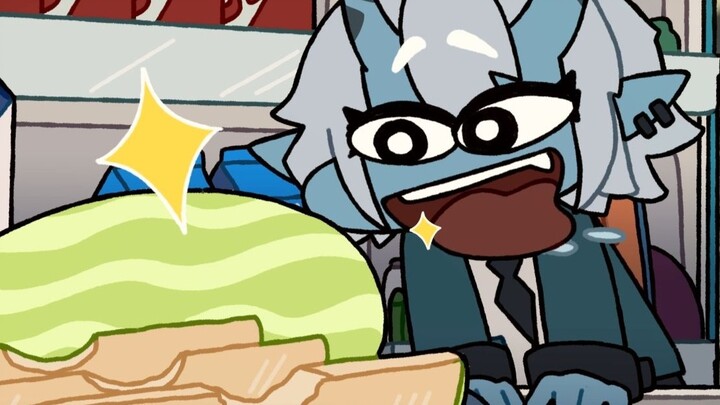 【绝区零】苍角: Everyone is on a date, so I'll secretly show off some snacks