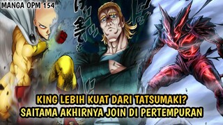 JURUS PAMUNGKAS KING! MUSUH TERKUAT KALAH KURANG DARI 1 DETIK | MANGA OPM 154