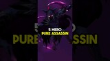 5 Hero "Pure Assassin" Yang Kuat Buat Timfight Dimeta Sekarang (Season 32) 🔥