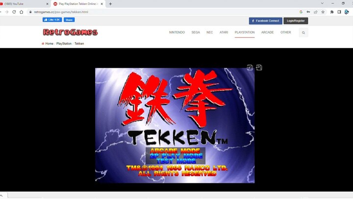 Tekken 1 Armor King Gameplay