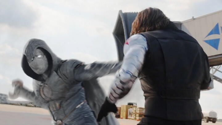 Captain America 3 Censored Fragment Releases Moonlight Knight Beating The Winter Soldier