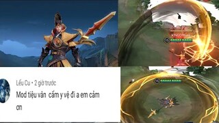 MOD SKIN TRIỆU VÂN CẨM Y VỆ HIỆU ỨNG ÂM THANH ÁNH SÁNG