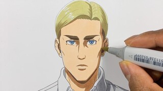 วิธีการวาด Erwin Smith Easy - Attack on Titan