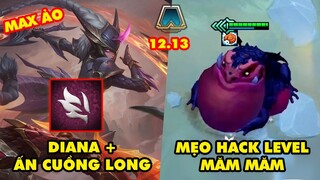 TOP 7 mẹo leo rank HOT trong Đấu Trường Chân Lý 12.13: Hack level Măm Măm, Diana Ấn Cuồng Long